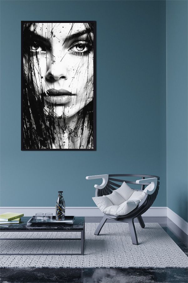 Monochromer Blick