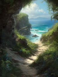 Thumbnail for Enchanting Ocean Path