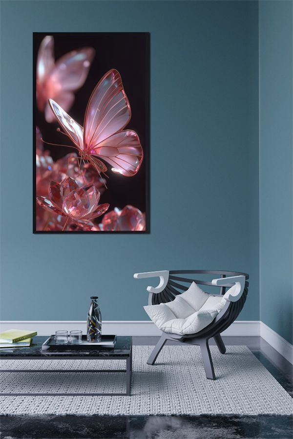 Crystal Butterfly Elegance