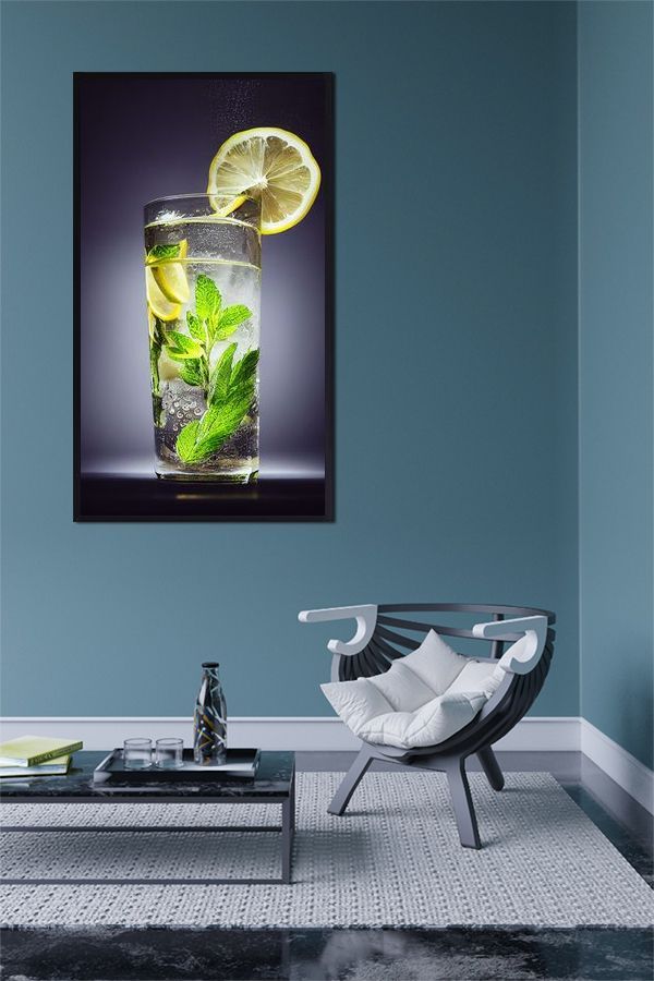 Zitronenlimonade-Glas