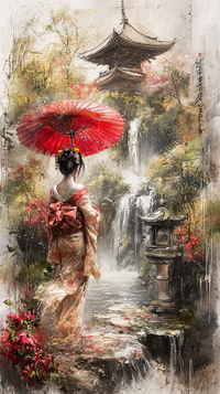 Thumbnail for Wasserfall der Geisha