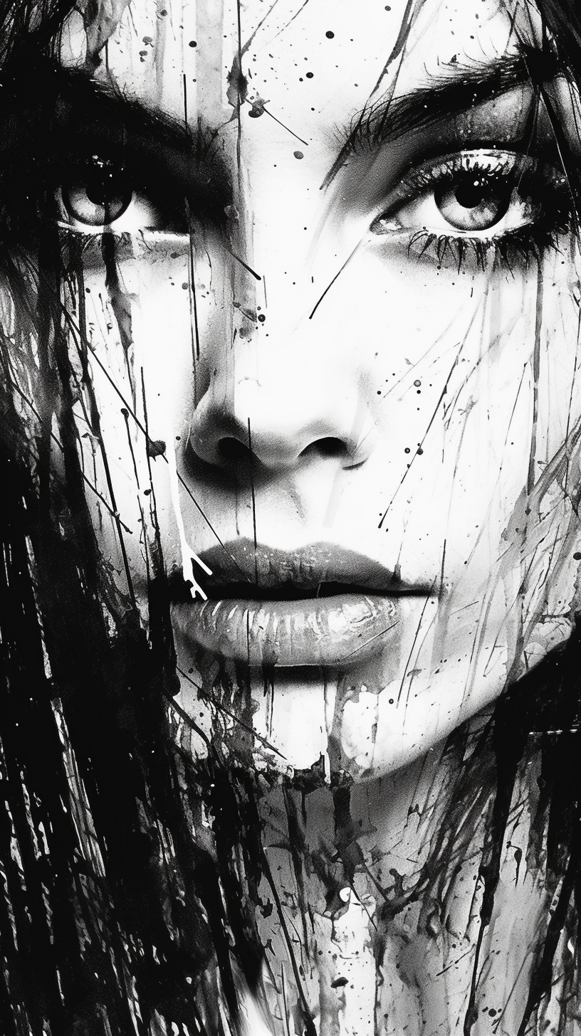 Monochromer Blick