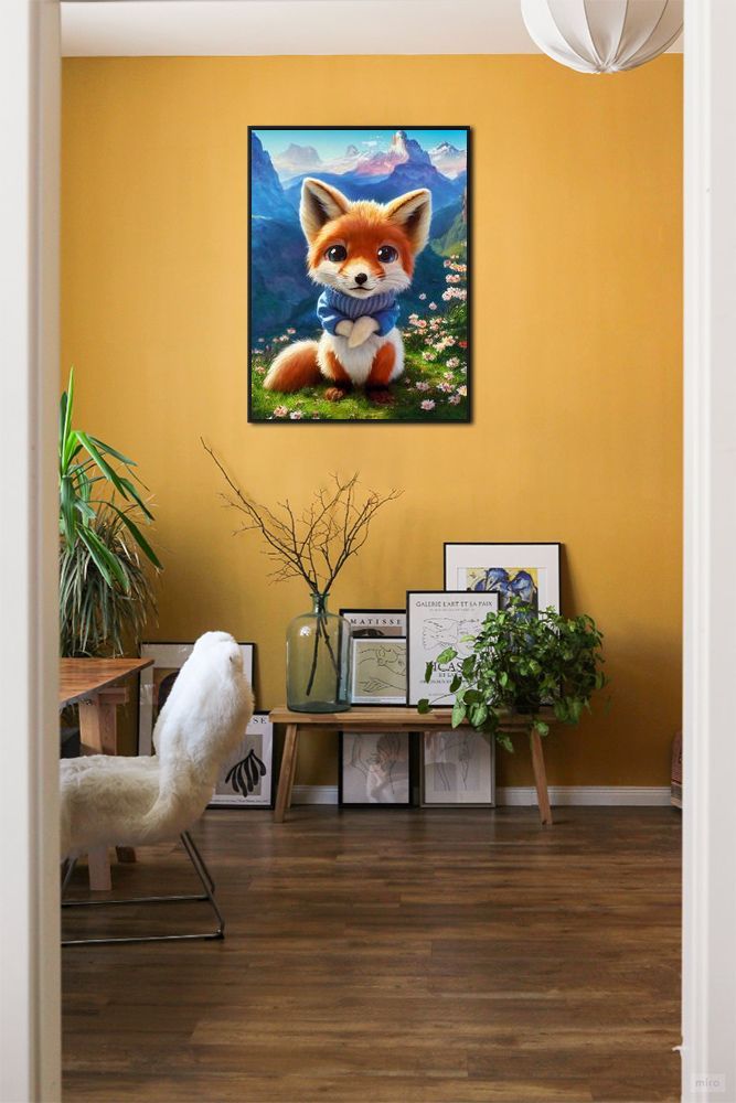Süßes Fuchsbaby