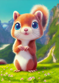 Thumbnail for Cute furry squirrel