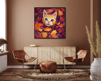 Thumbnail for Katze in Blättern