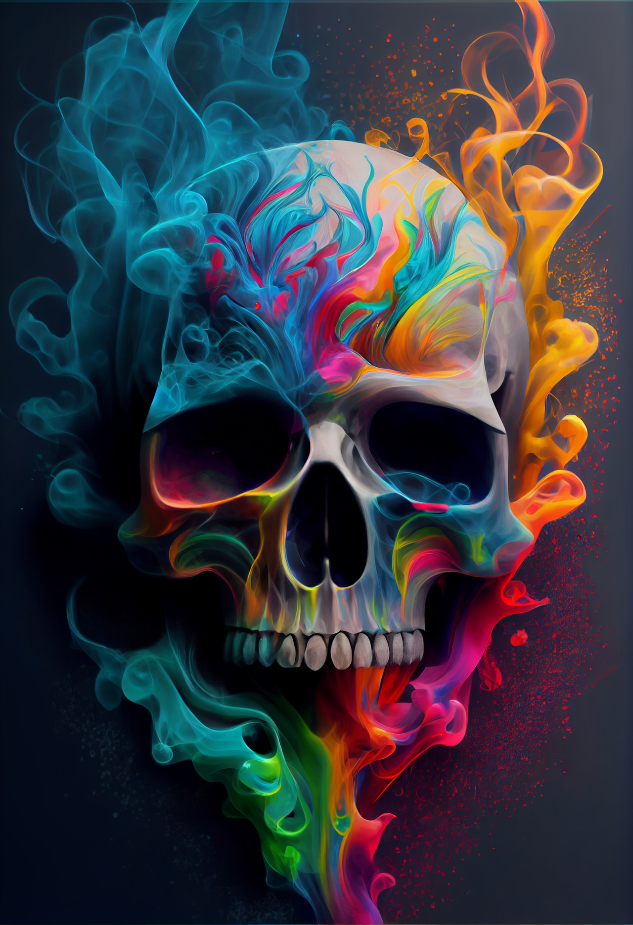 Skull art shop