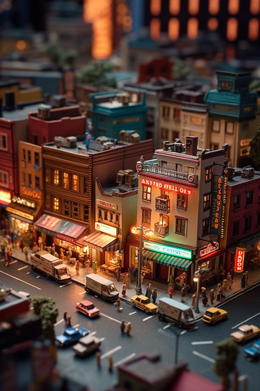 Miniature Cityscape