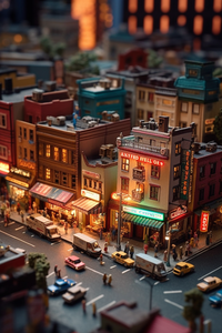 Thumbnail for Miniature Cityscape