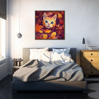 Thumbnail for Katze in Blättern