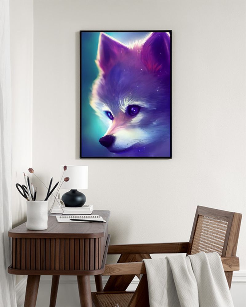 Insanely detailed Baby Wolf