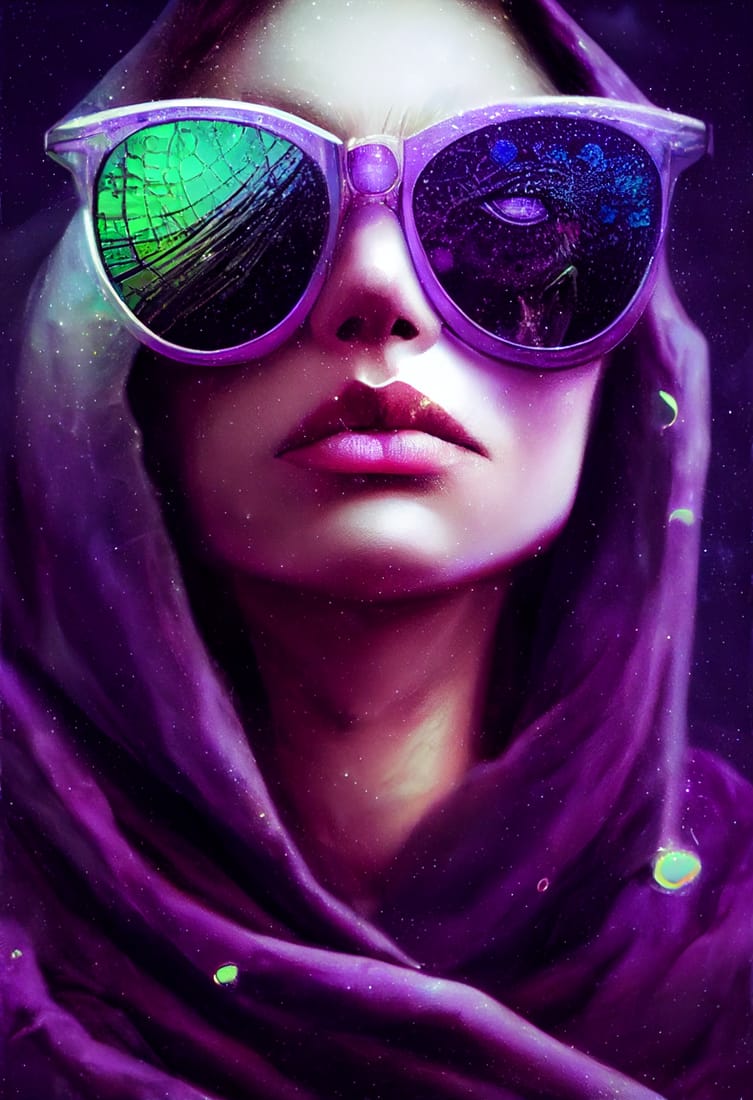 Träumer mit Sonnenbrille