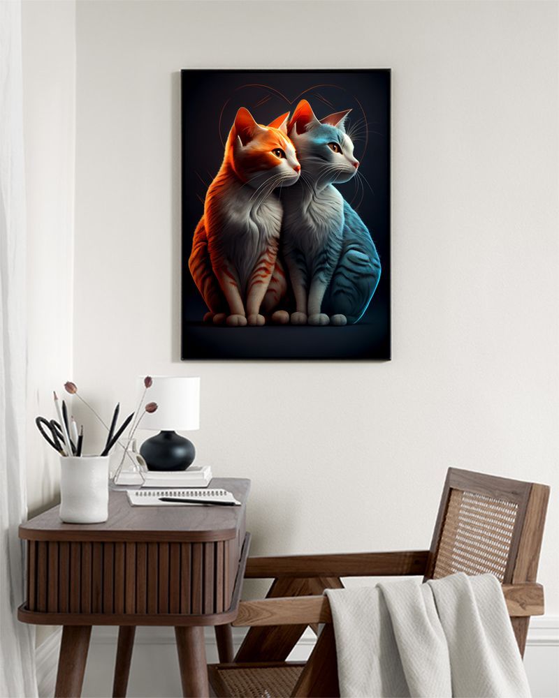 Katzen-Liebe