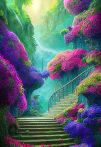 Thumbnail for Floral Stairs to Fantasy World